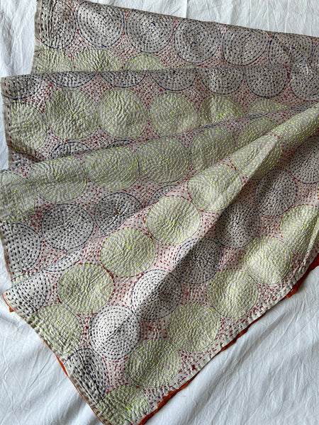 Qantas Silk Stole Violet x Ivory htm150513
