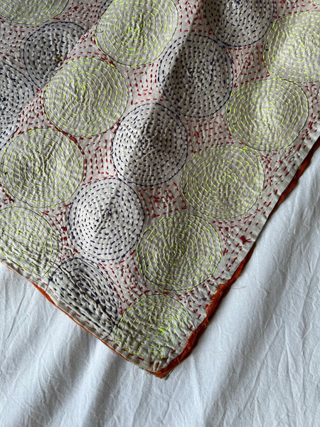 Qantas Silk Stole Violet x Ivory htm150513
