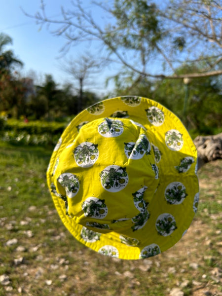 Indian Cotton Kids Reversible Hat/Dandelion thm150272