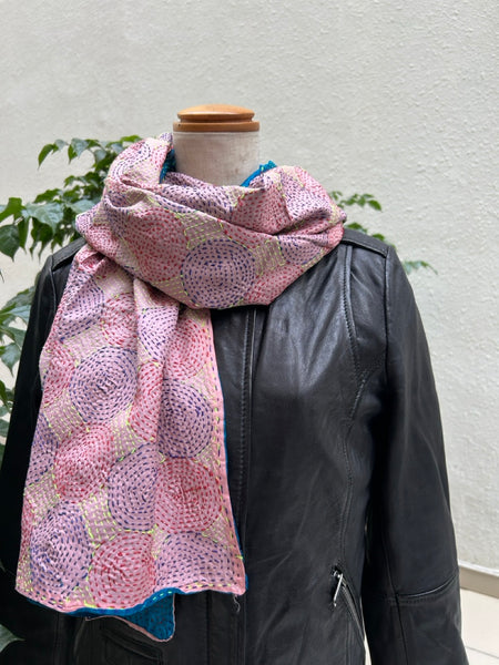 カンタストール　シルク　ブルーxサクラ htm150563