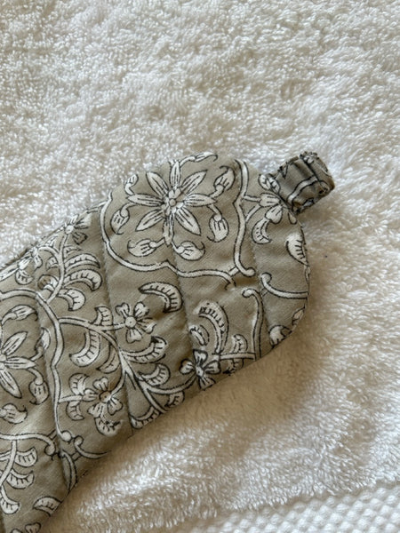 インド綿 アイマス／グレーフラワー htm150594