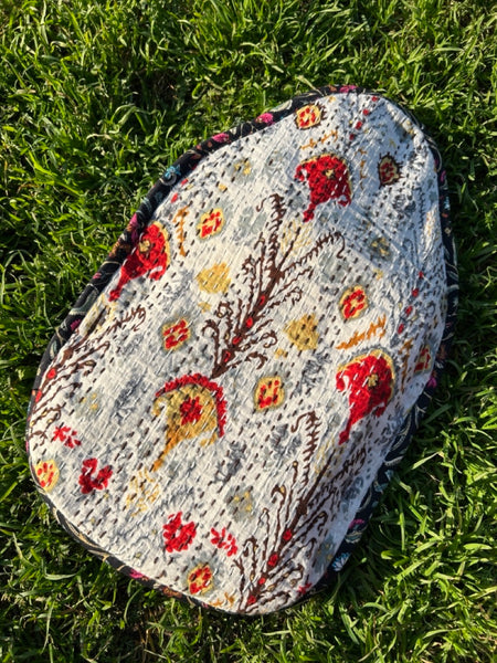 湯たんぽと湯たんぽカバーセット　タペストリー柄 　htm150413